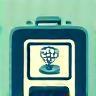 Online payment gateway icon with a shopping cart